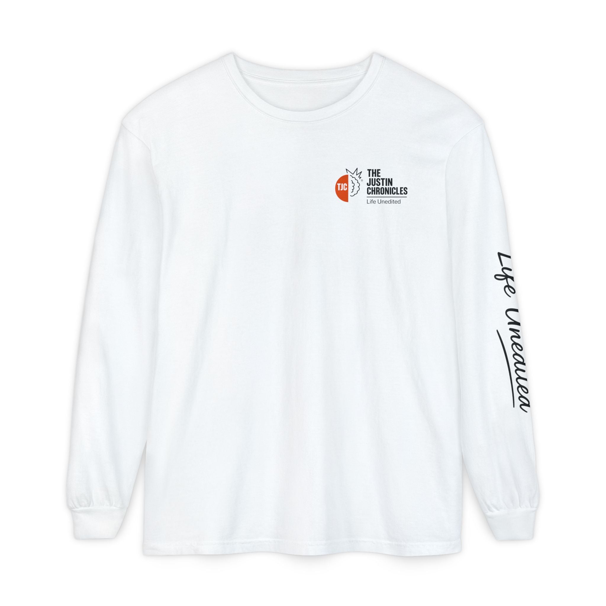 Unisex Garment-dyed Long Sleeve T-Shirt