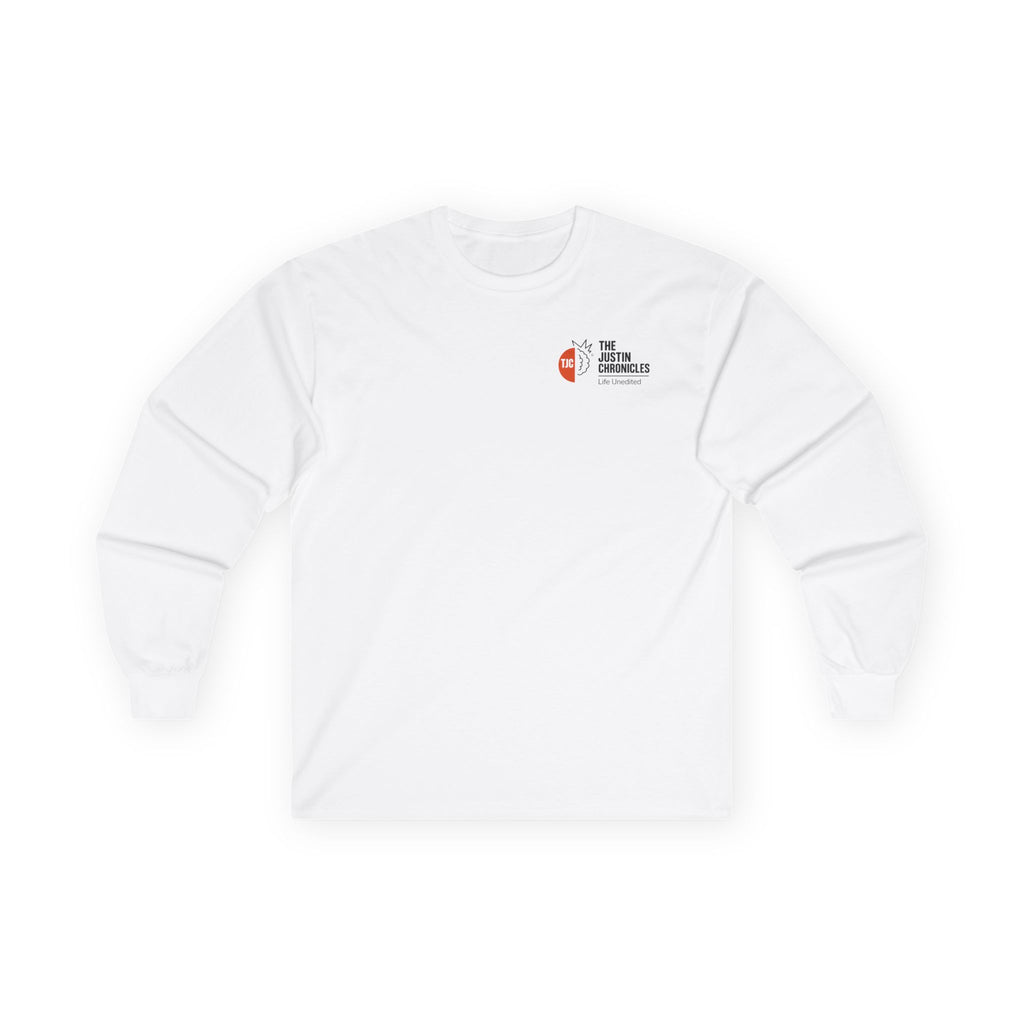 TIC Community Long Sleeve Tee — Minimal Logo Cotton Shirt