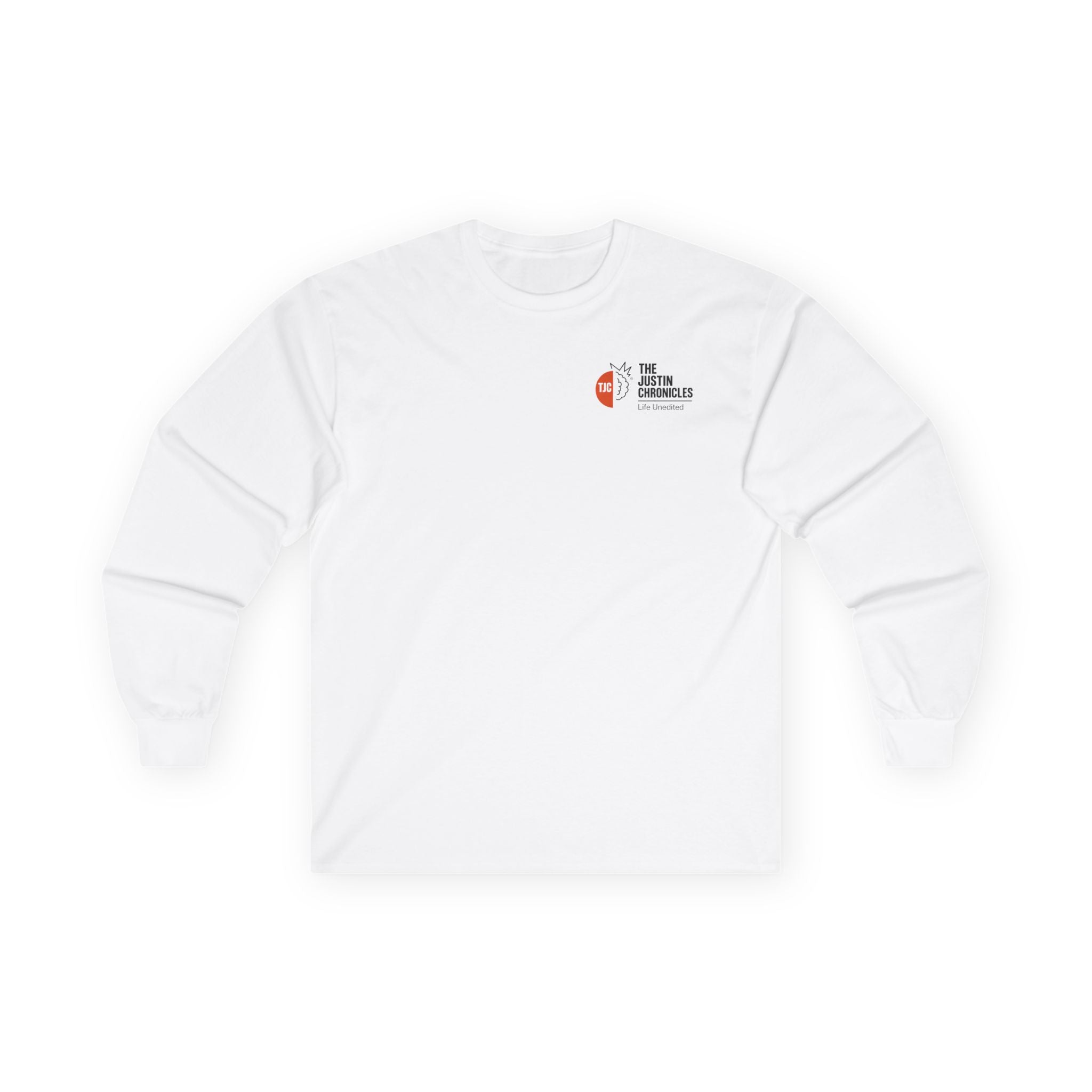 TIC Community Long Sleeve Tee — Minimal Logo Cotton Shirt