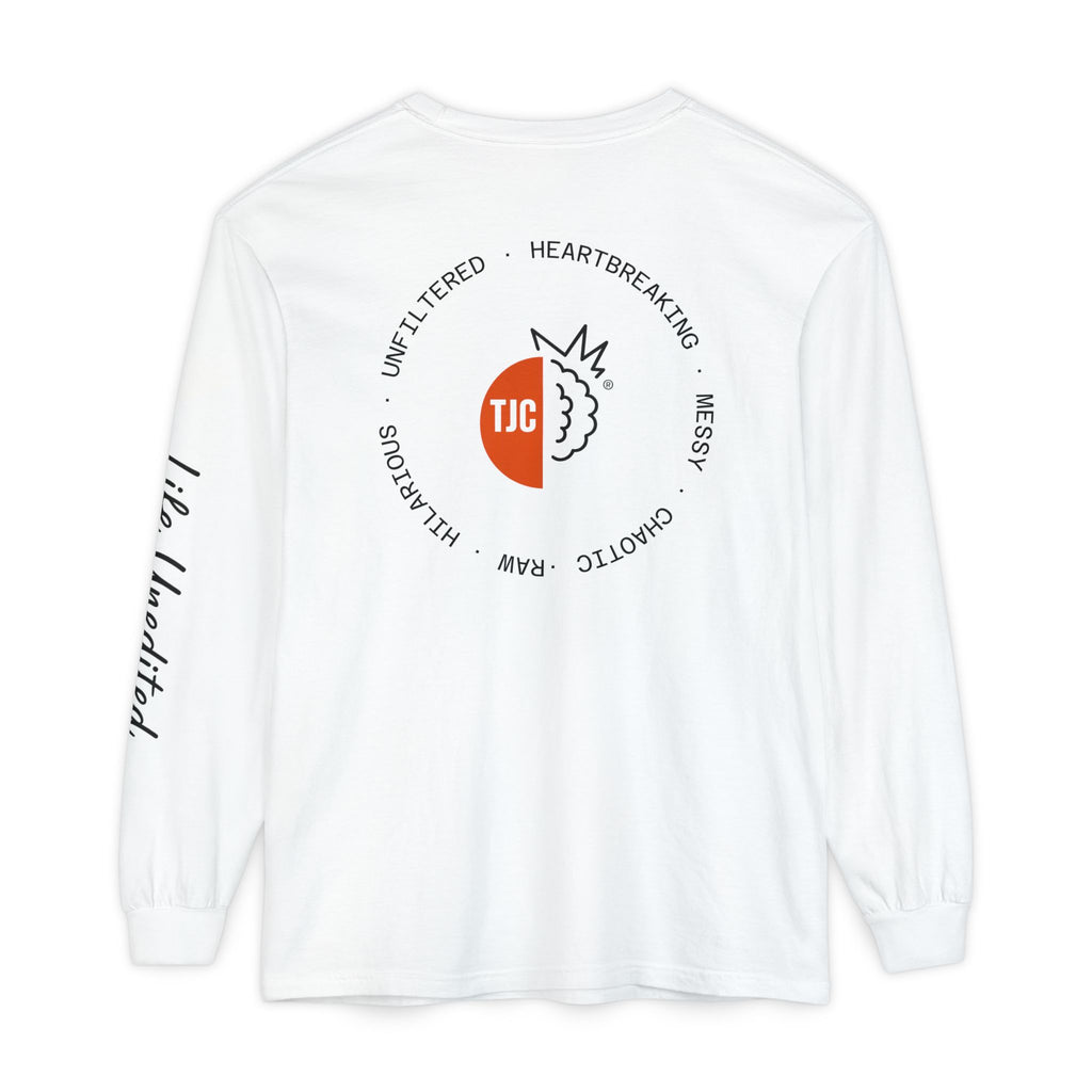 Unisex Garment-dyed Long Sleeve T-Shirt