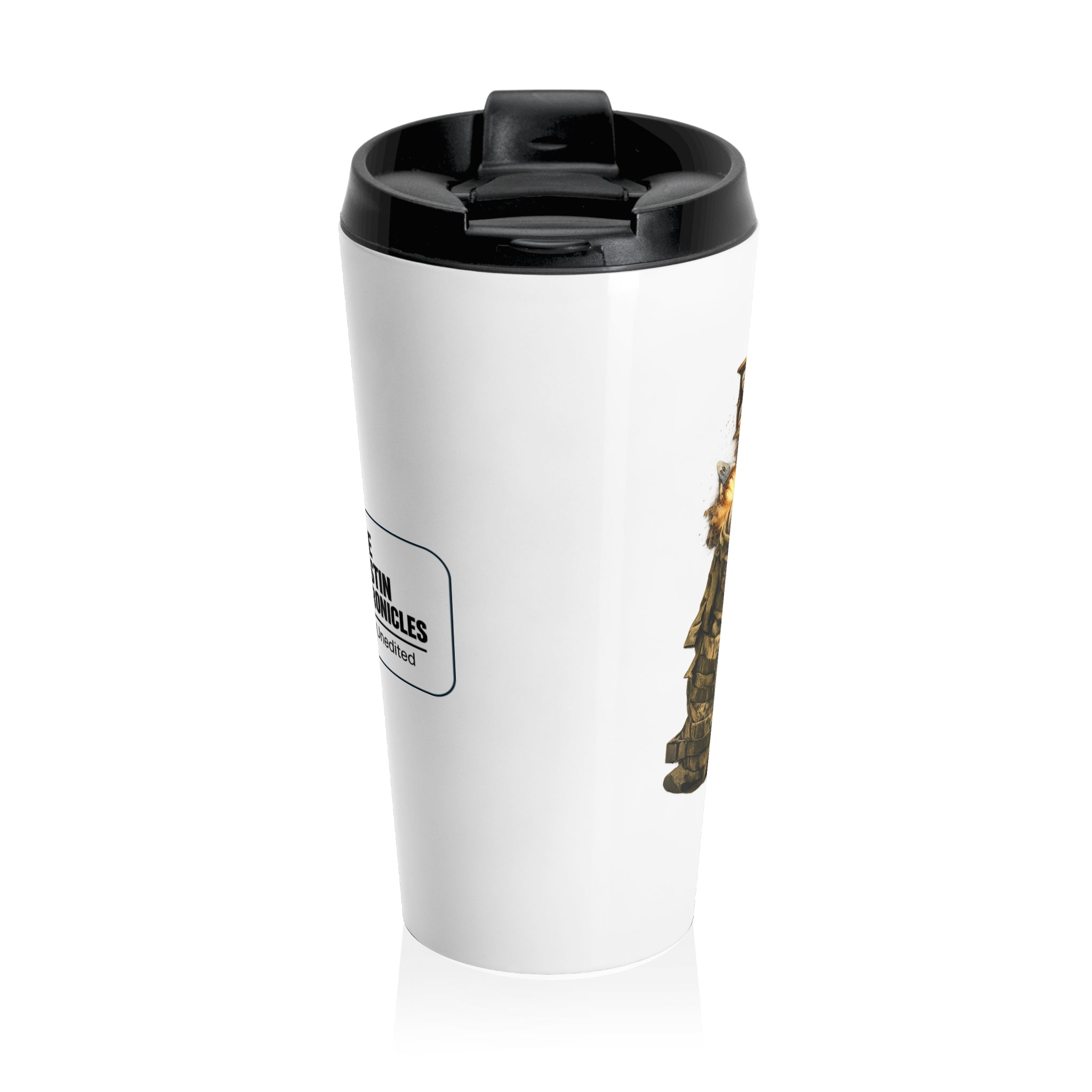 Travel Mug — "This Rock for a Small Amount of Time" Coffee Tumbler (Stainless Steel)