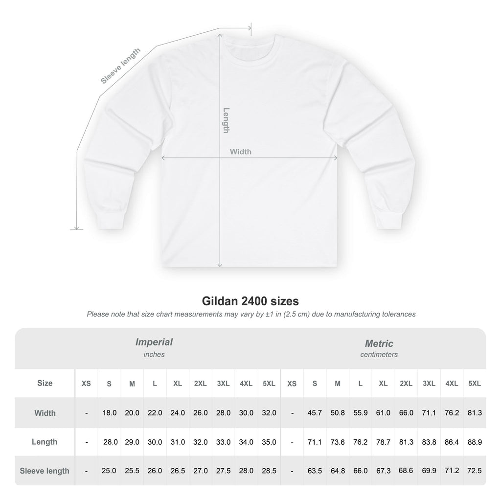 TIC Community Long Sleeve Tee — Minimal Logo Cotton Shirt