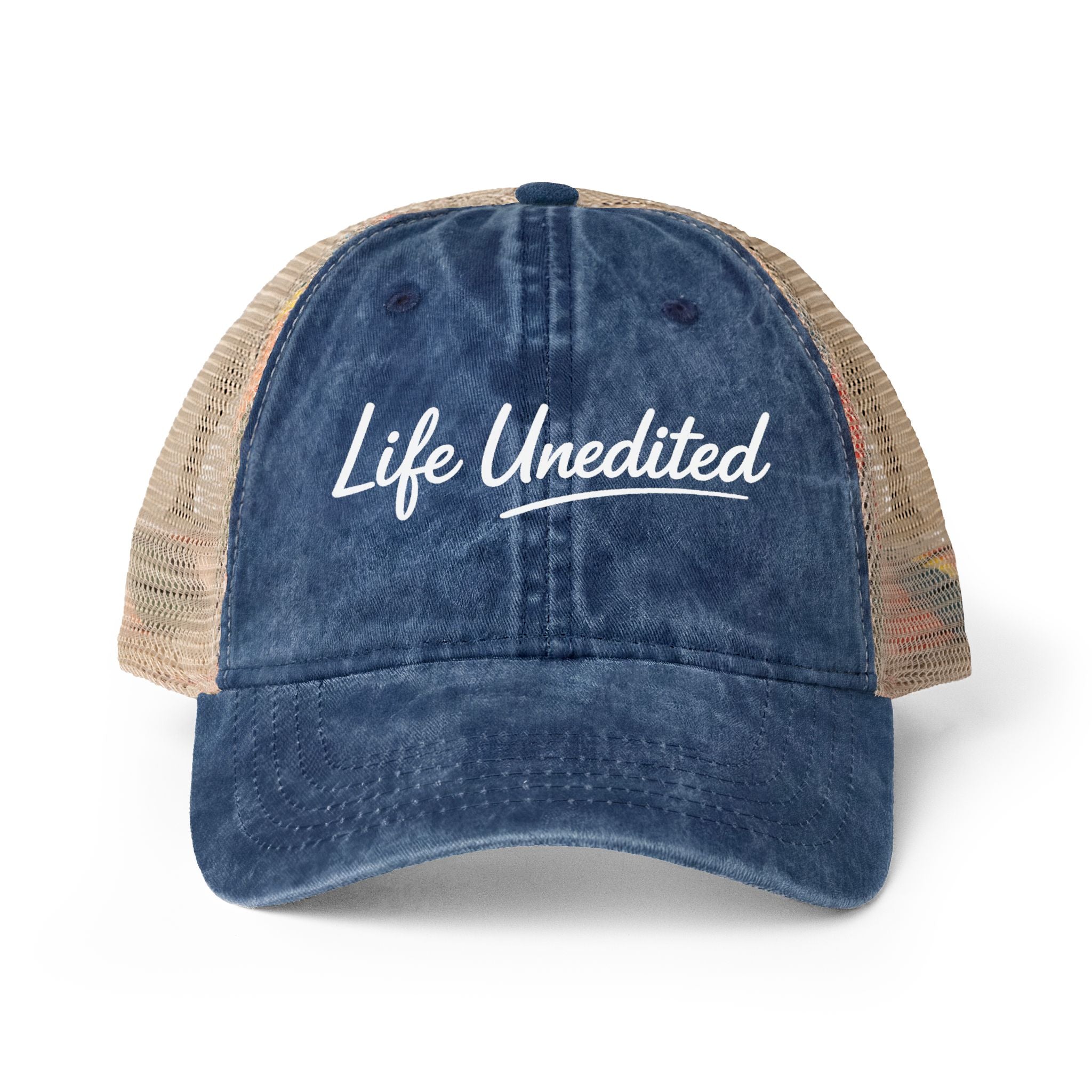 Women's Washed Mesh-Back Cap