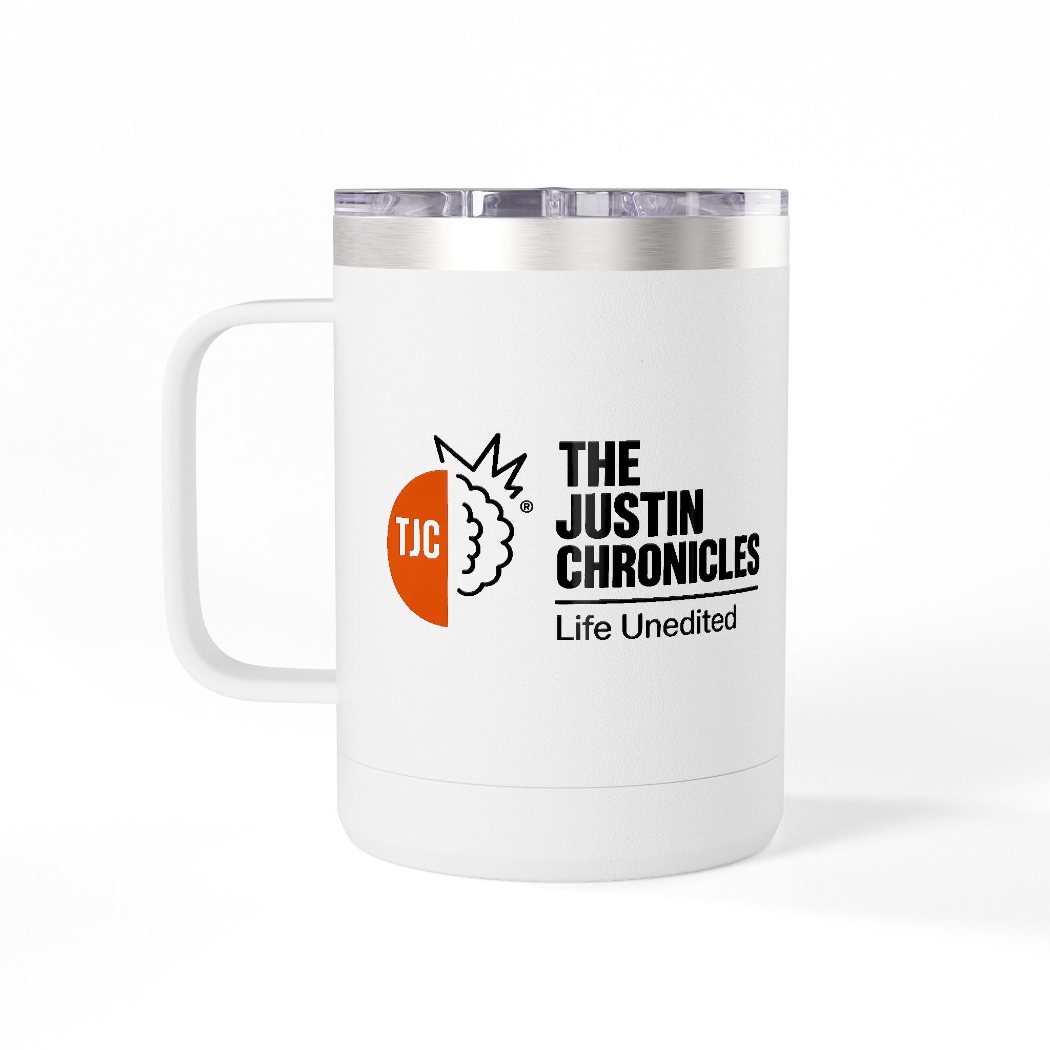 Tumbler Mug — TJC Logo Insulated 15oz Coffee Tumbler