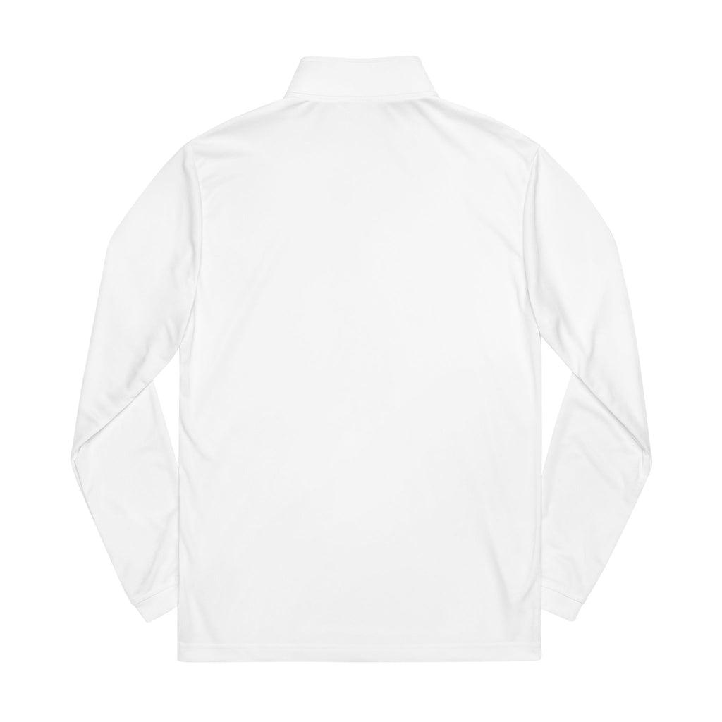 Embroidered adidas Quarter-Zip Pullover - Lightweight Performance Top